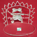 Movimiento encantador de la corona, corona de tiara de plástico